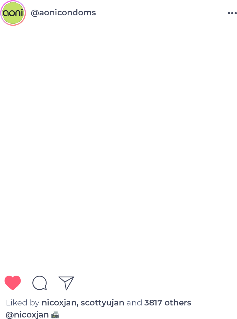 Instagram post frame