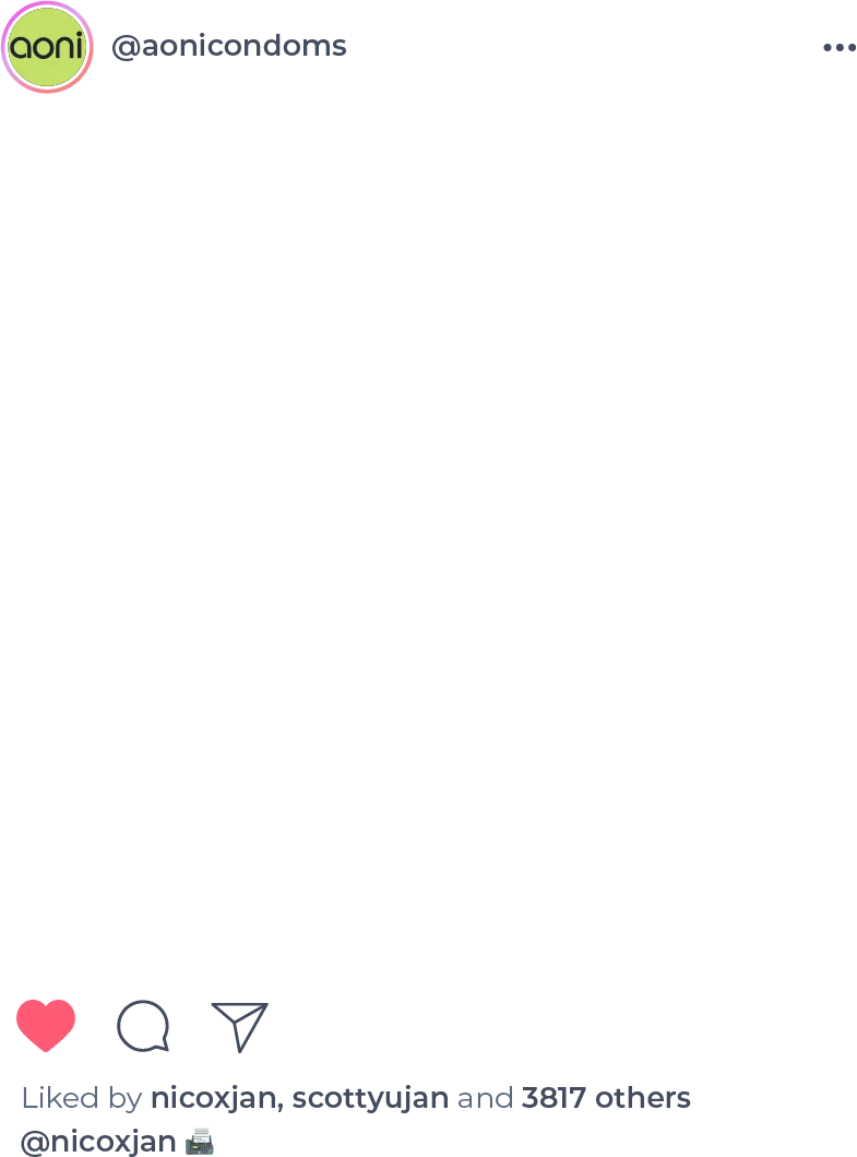 Instagram post frame